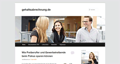 Desktop Screenshot of gehaltsabrechnung.de